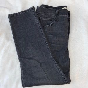 madwell “the perfect vintage crop jean” in black